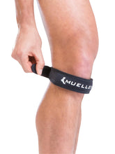 MUELLER Sports Medicine Jumper's Single Strap Knee Brace, For Men and Women, Support for Basketball, Volleyball, and Pain Relief, Blue, OFSM, Black - Like New
